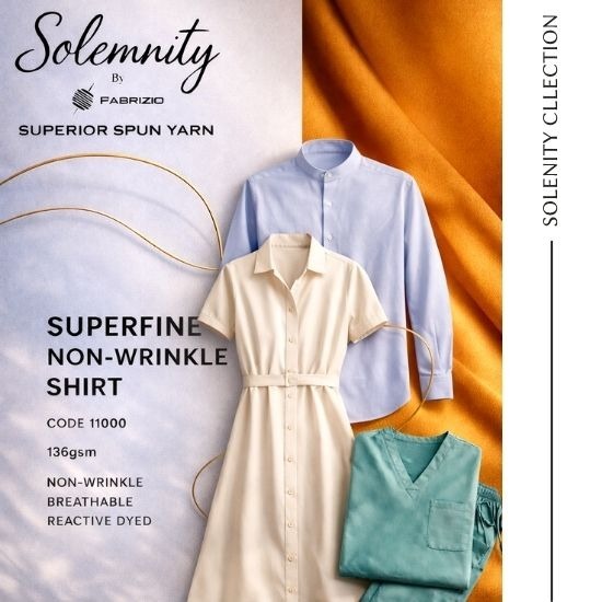 SOLEMNITY COLLECTION จำหน่ายผ้าตัดชุดพนักงาน ราคาส่ง